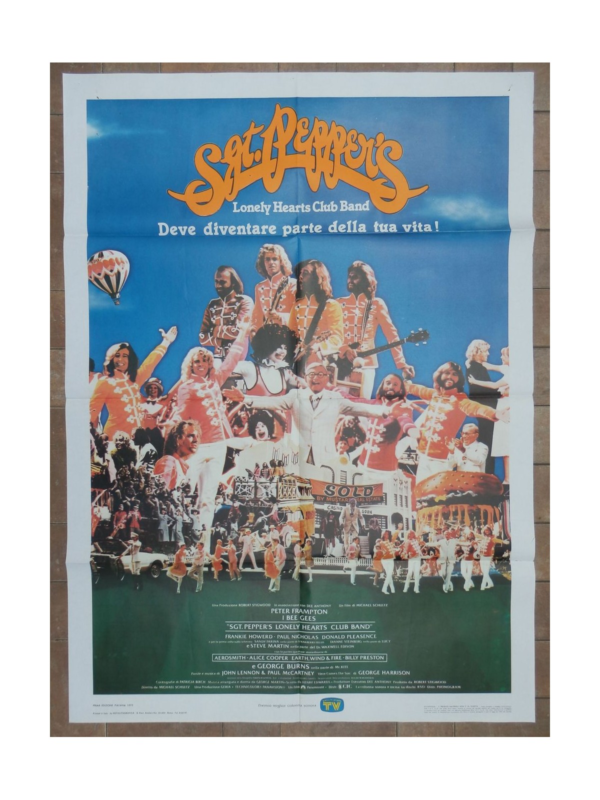 SGT. PEPPER'S Original Movie Poster 2F