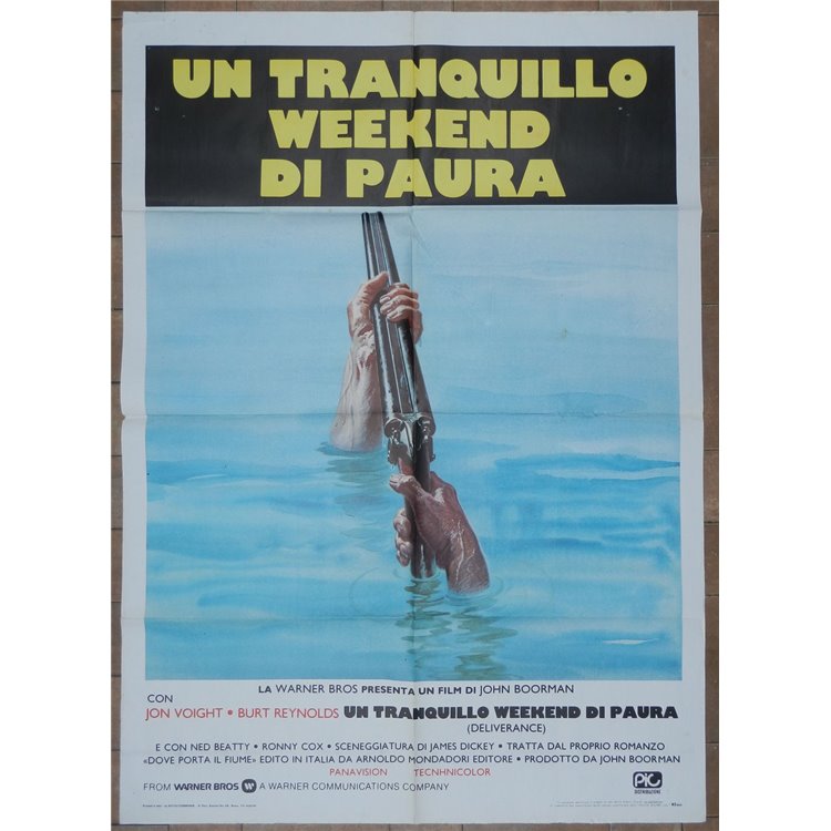 UN TRANQUILLO WEEKEND DI PAURA Manifesto cinematografico originale 2F