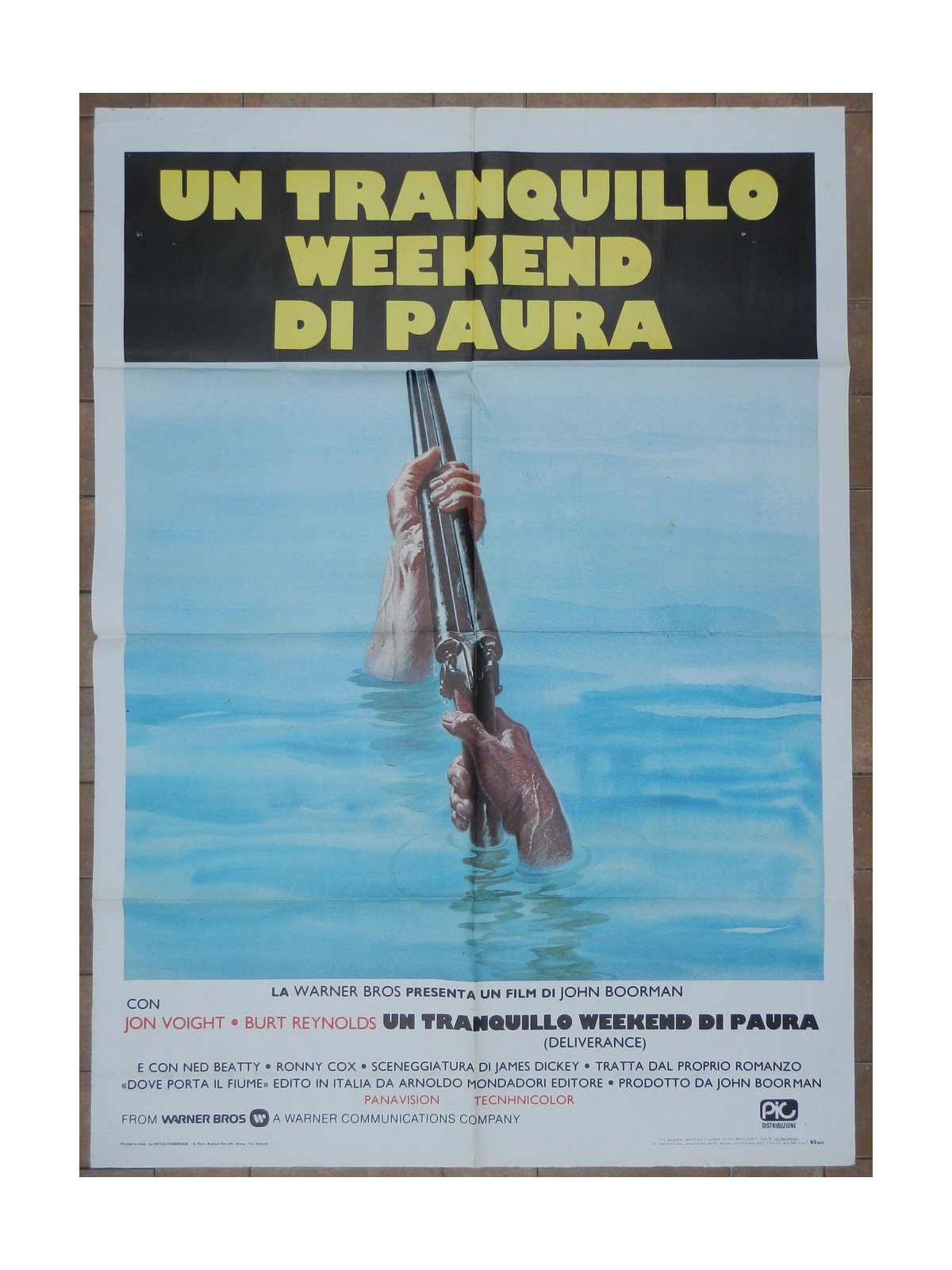 QUIET WEEKEND OF FEAR Original Movie Poster 2F