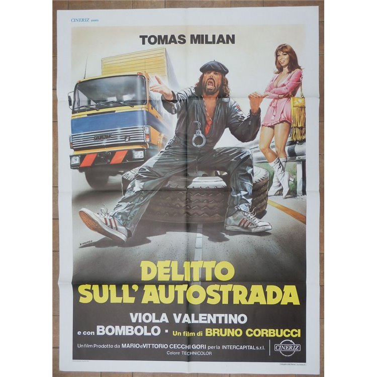 MURDER ON THE HIGHWAY Original Movie Poster 2F