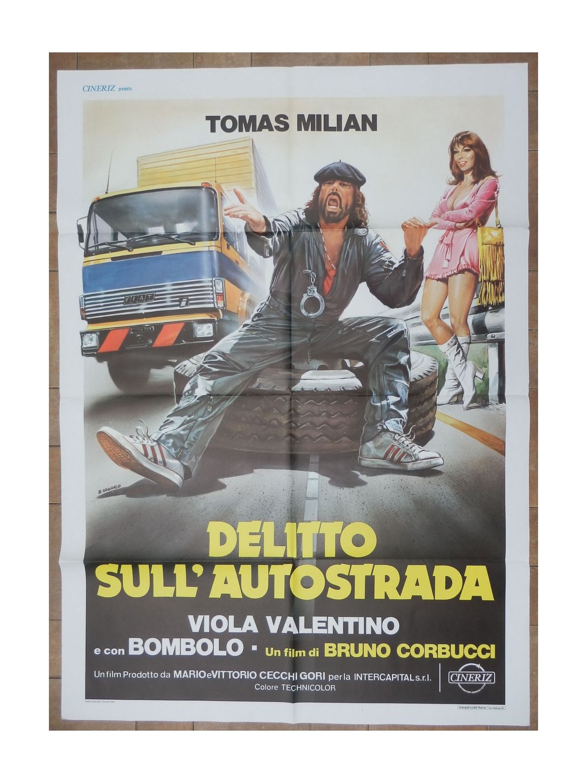 MURDER ON THE HIGHWAY Original Movie Poster 2F