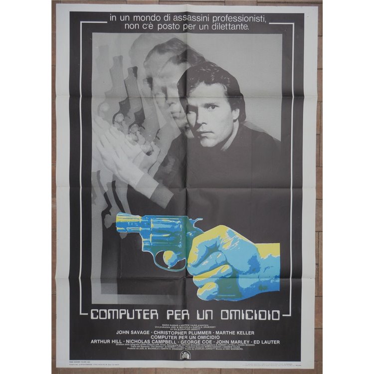 COMPUTER PER UN OMICIDIO Manifesto cinematografico originale 2F