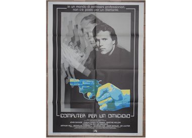 COMPUTER PER UN OMICIDIO Manifesto cinematografico originale 2F