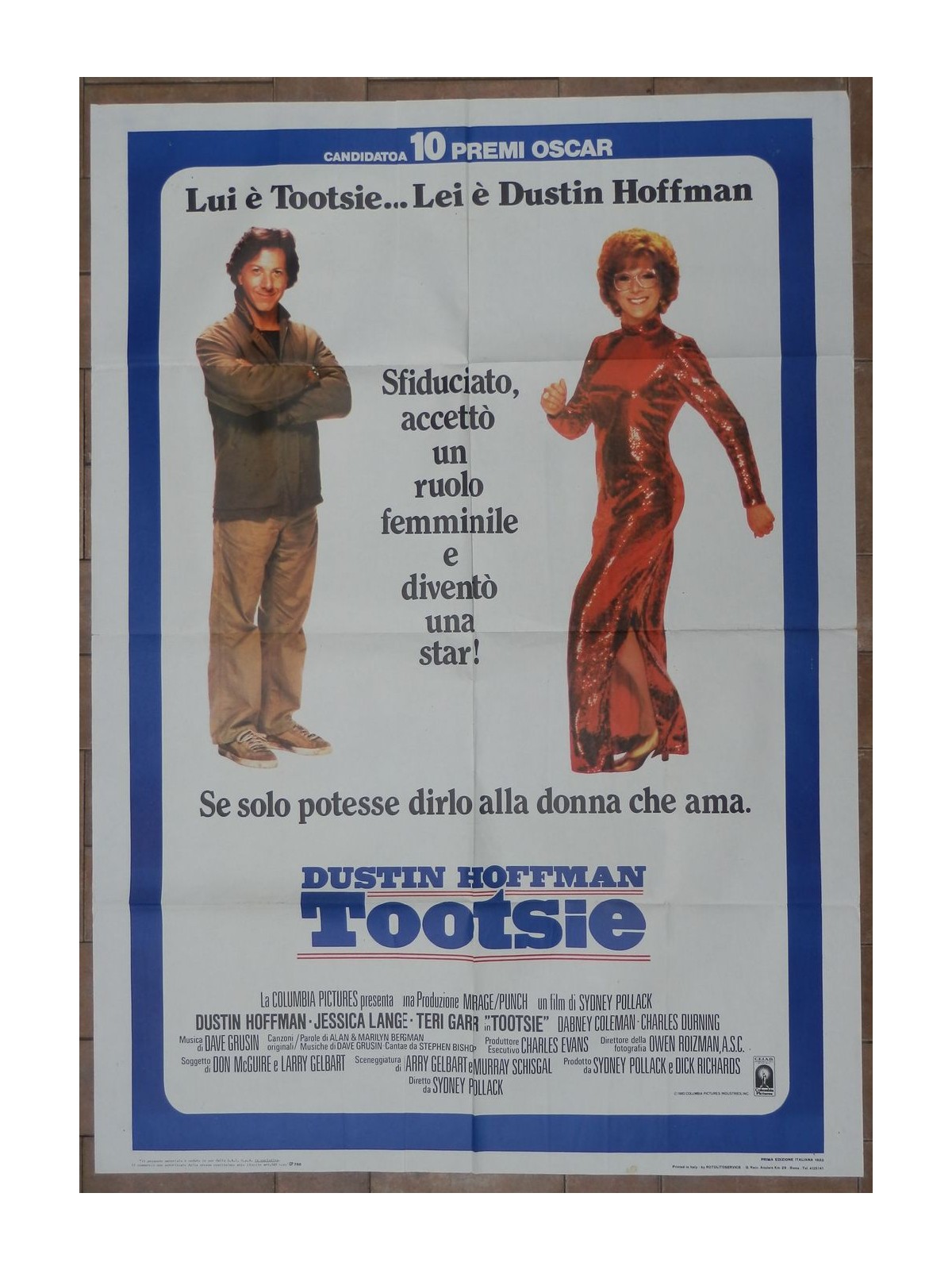 TOOTSIE Original Movie Poster 2F