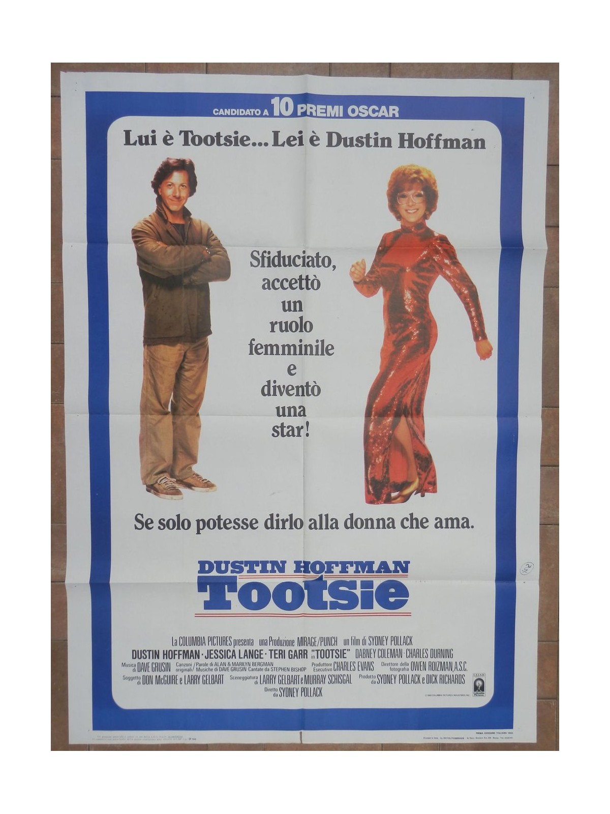 TOOTSIE Manifesto cinematografico originale 2F a