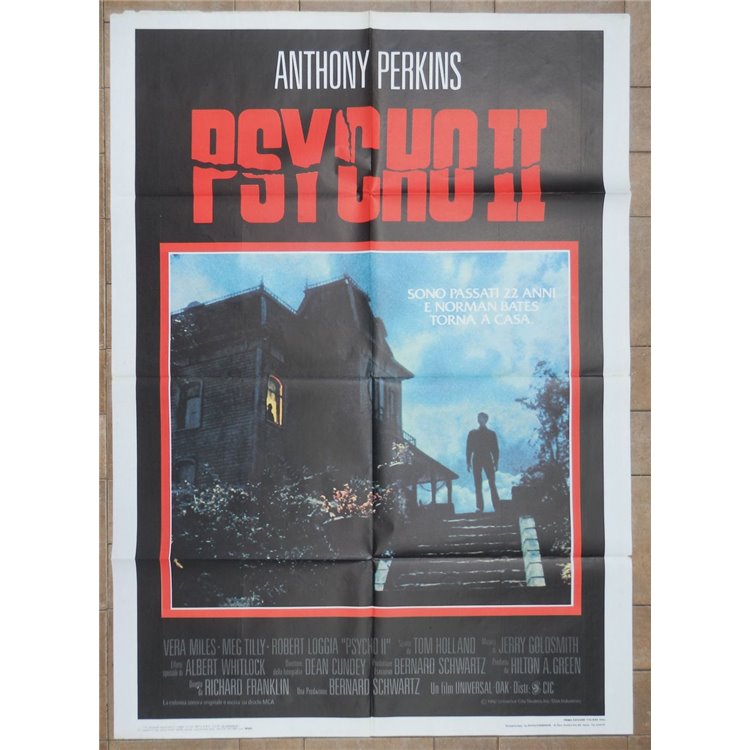 PSYCHO 2 Manifesto cinematografico originale 2F