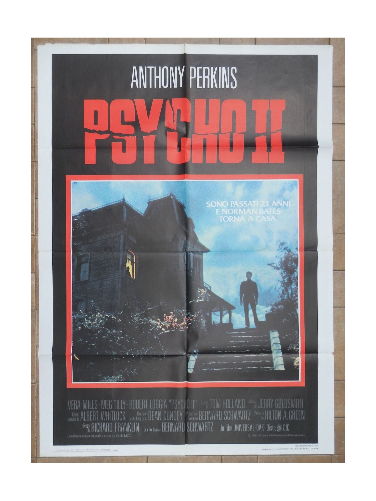PSYCHO 2 Original Movie Poster 2F