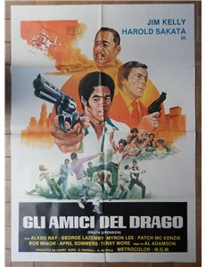GLI AMICI DEL DRAGO Manifesto cinematografico originale 2F