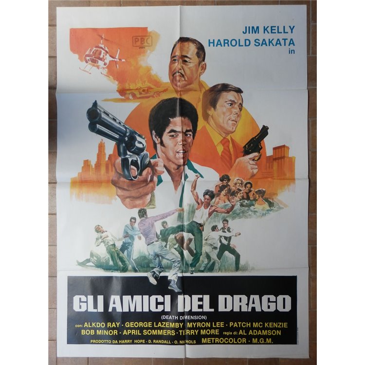 GLI AMICI DEL DRAGO Manifesto cinematografico originale 2F
