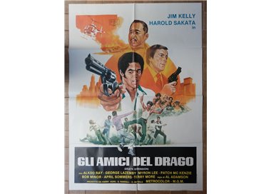 GLI AMICI DEL DRAGO Manifesto cinematografico originale 2F