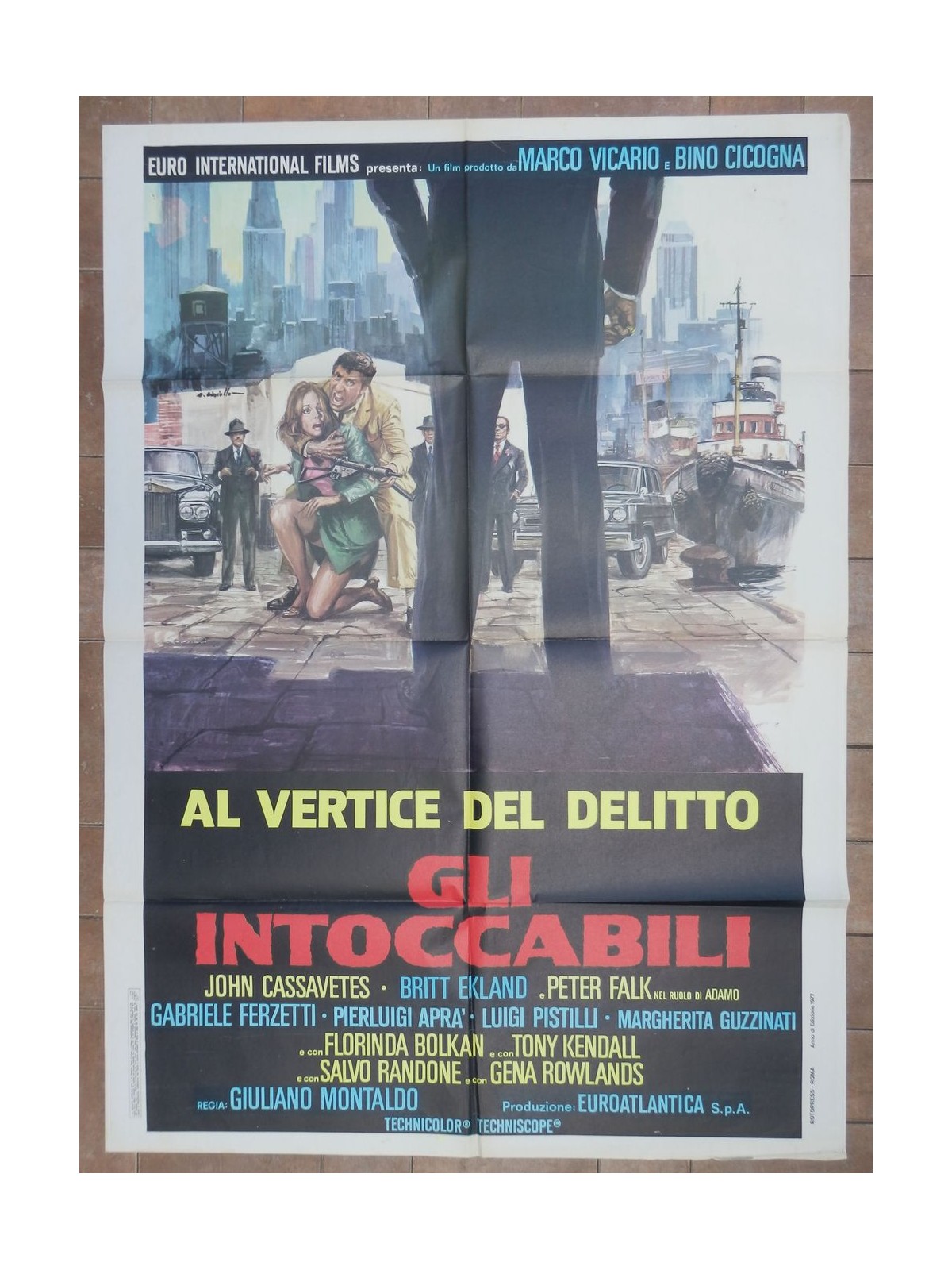 THE UNTOUCHABLES Original Movie Poster 2F