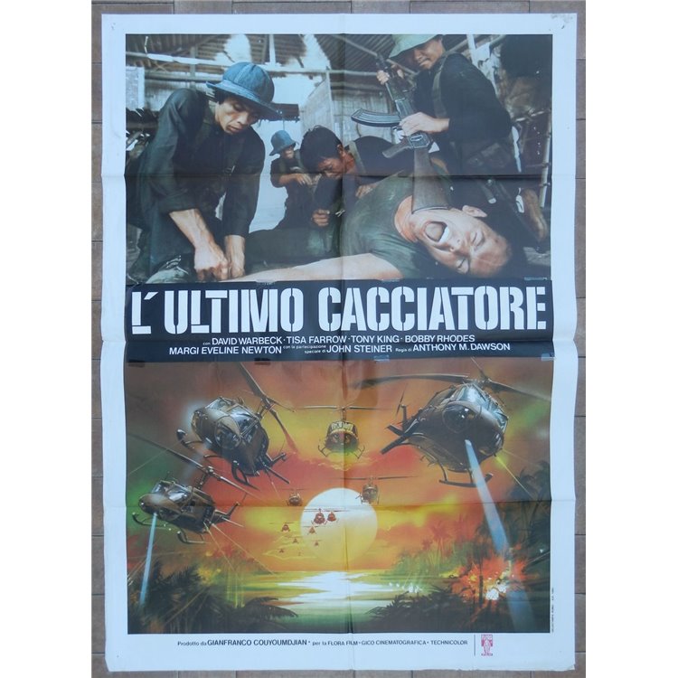 L'ULTIMO CACCIATORE Manifesto cinematografico originale 2F