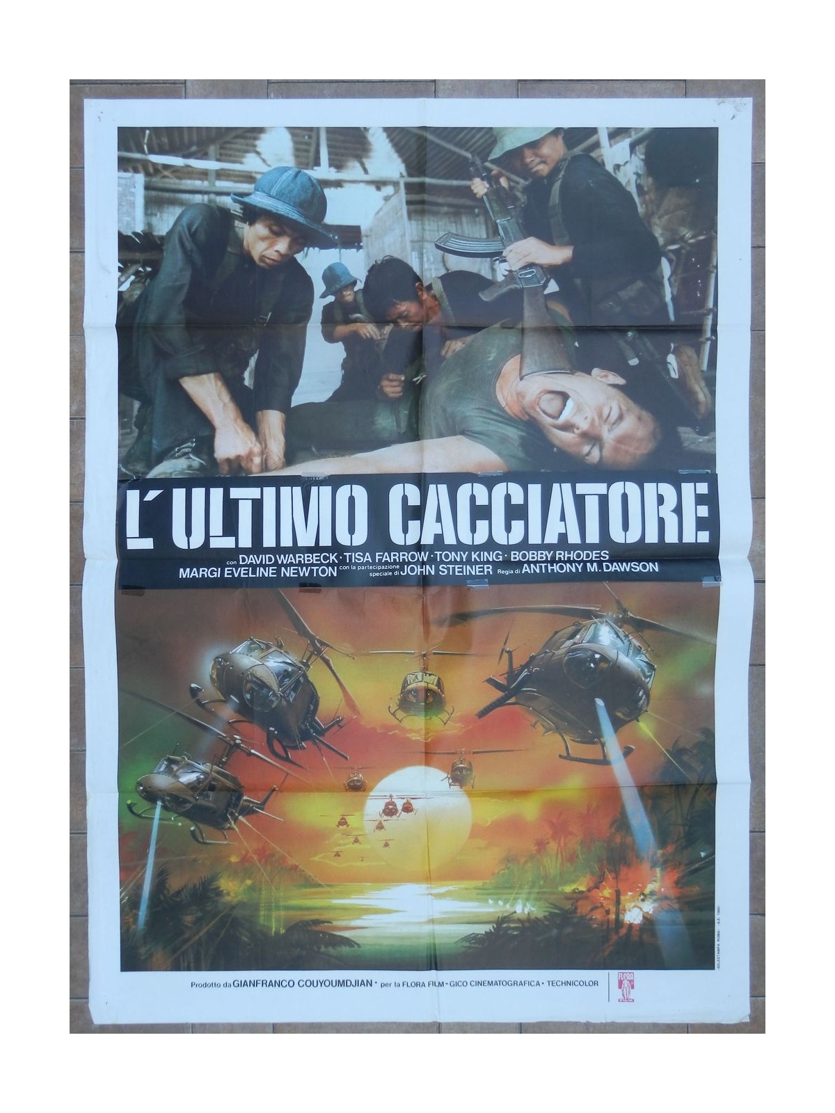 THE LAST HUNTER Original Movie Poster 2F