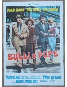 BULLI E PUPE Manifesto cinematografico originale 2F a