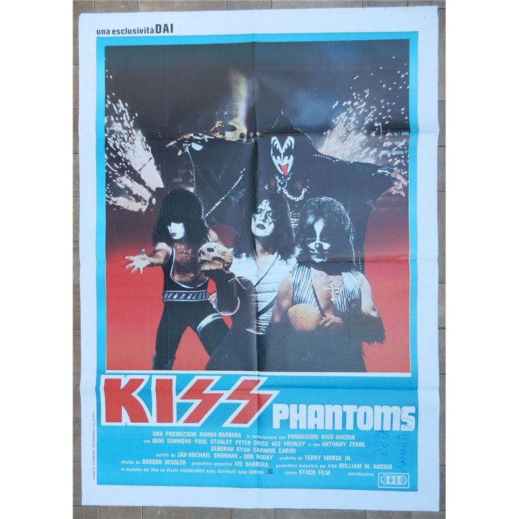 KISS PHANTOMS Original Movie Poster 2F