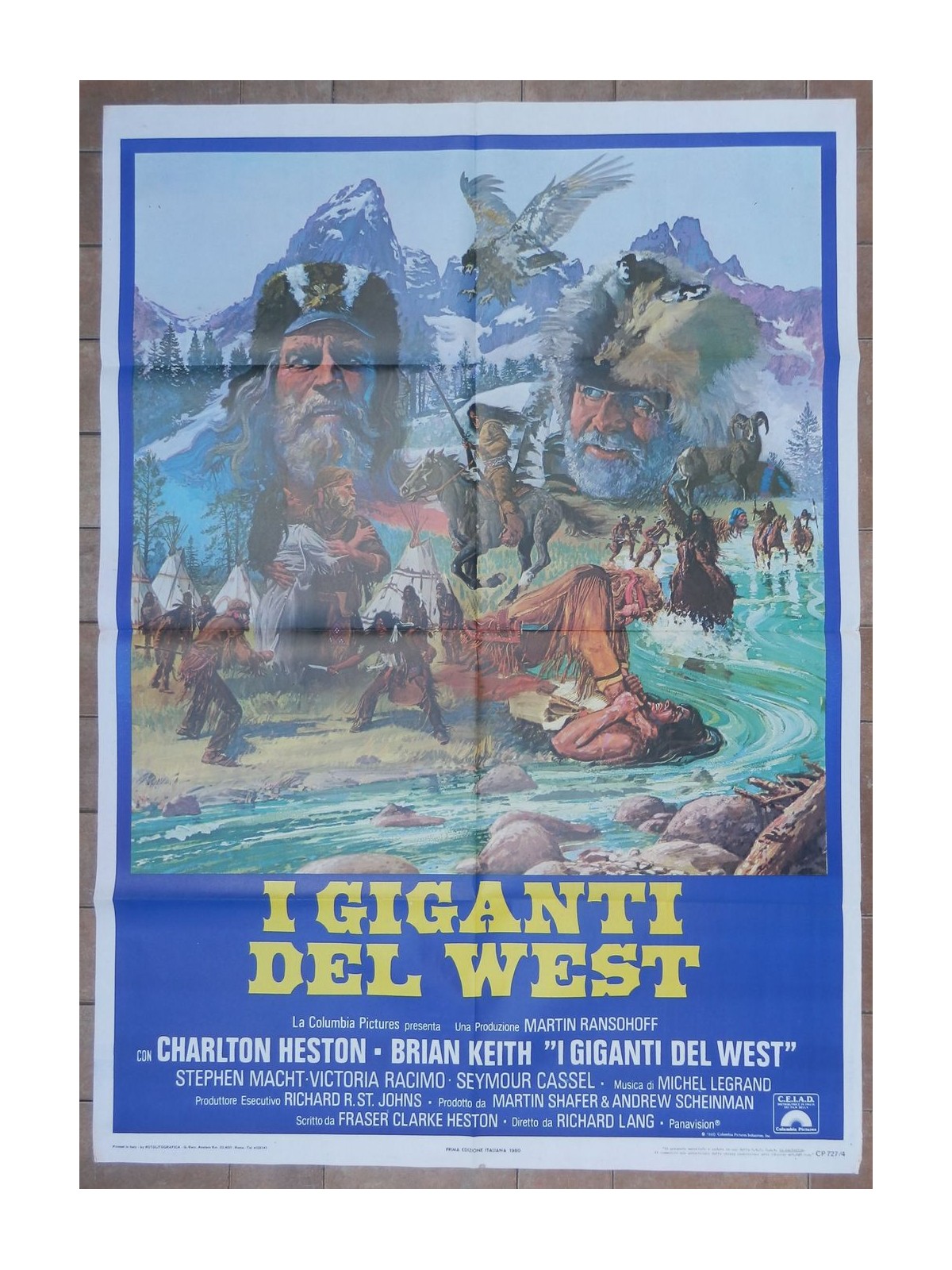 GIANTS OF THE WEST Original Movie Poster 2F