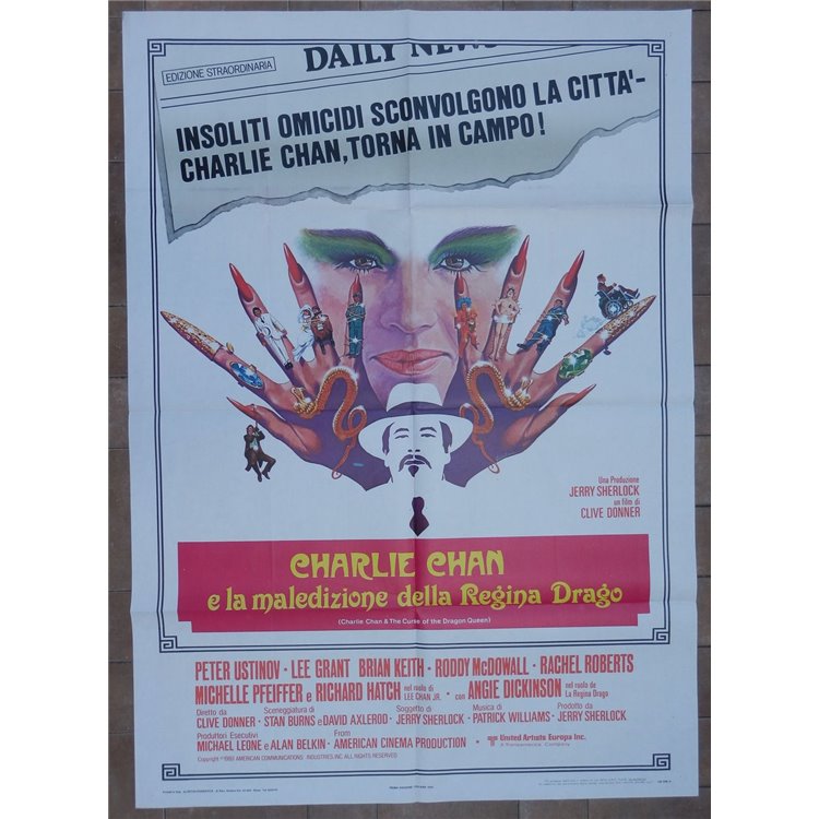 CHARLIE CHAN AND THE CURSE OF THE DRAGON QUEEN Original Movie Poster 2F
