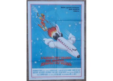 L'AEREO PIU' PAZZO DEL MONDO...SEMPRE PIU' PAZZO Manifesto cinematografico originale 2F