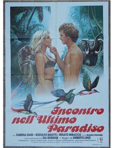 INCONTRO NELL'ULTIMO PARADISO Manifesto cinematografico originale 2F