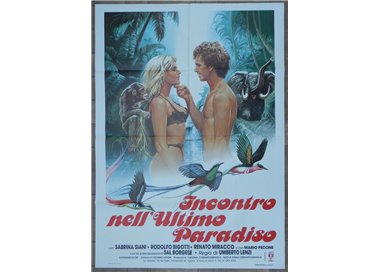 INCONTRO NELL'ULTIMO PARADISO Manifesto cinematografico originale 2F