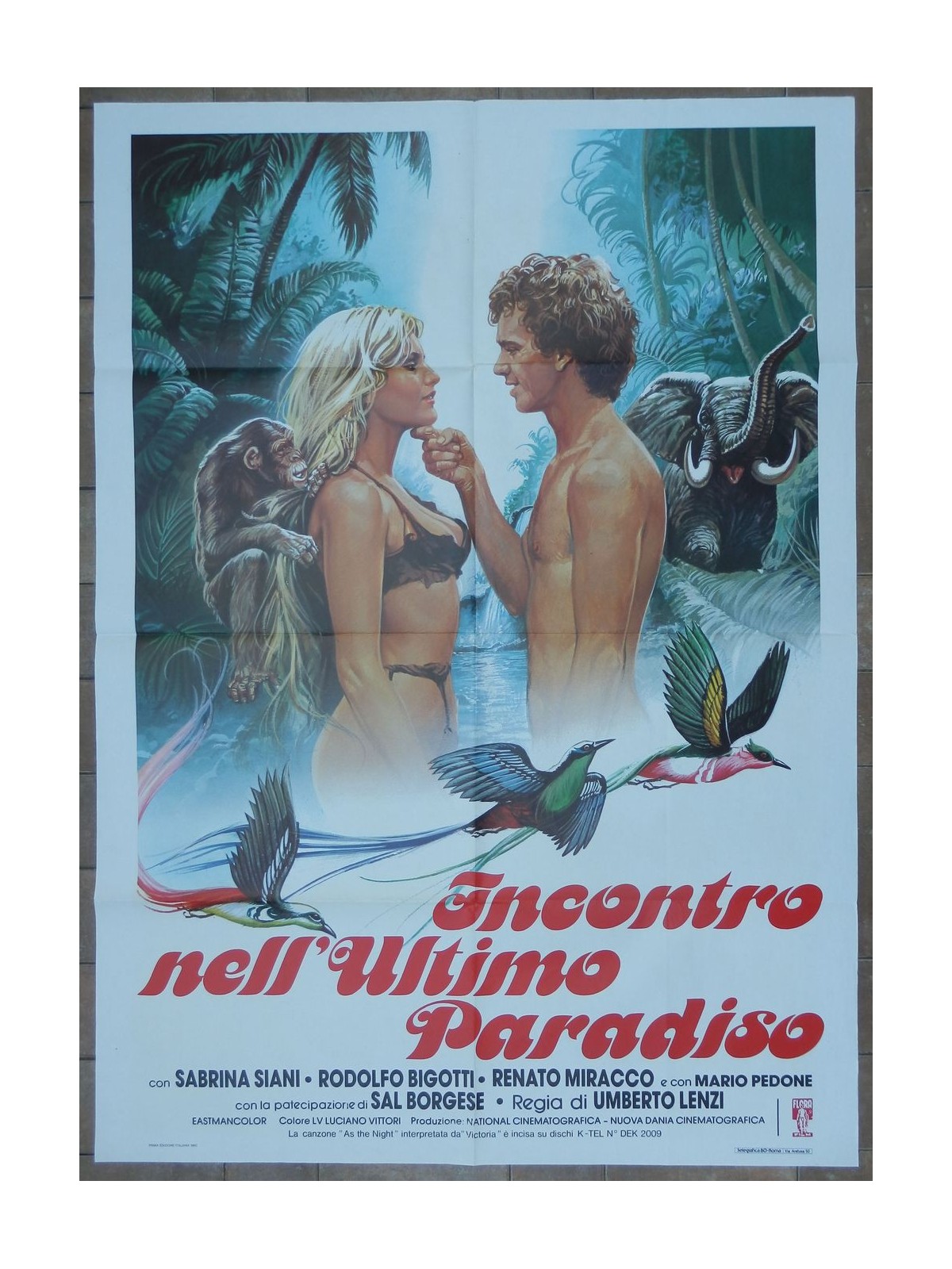 MEETING IN THE LAST PARADISE Original Movie Poster 2F
