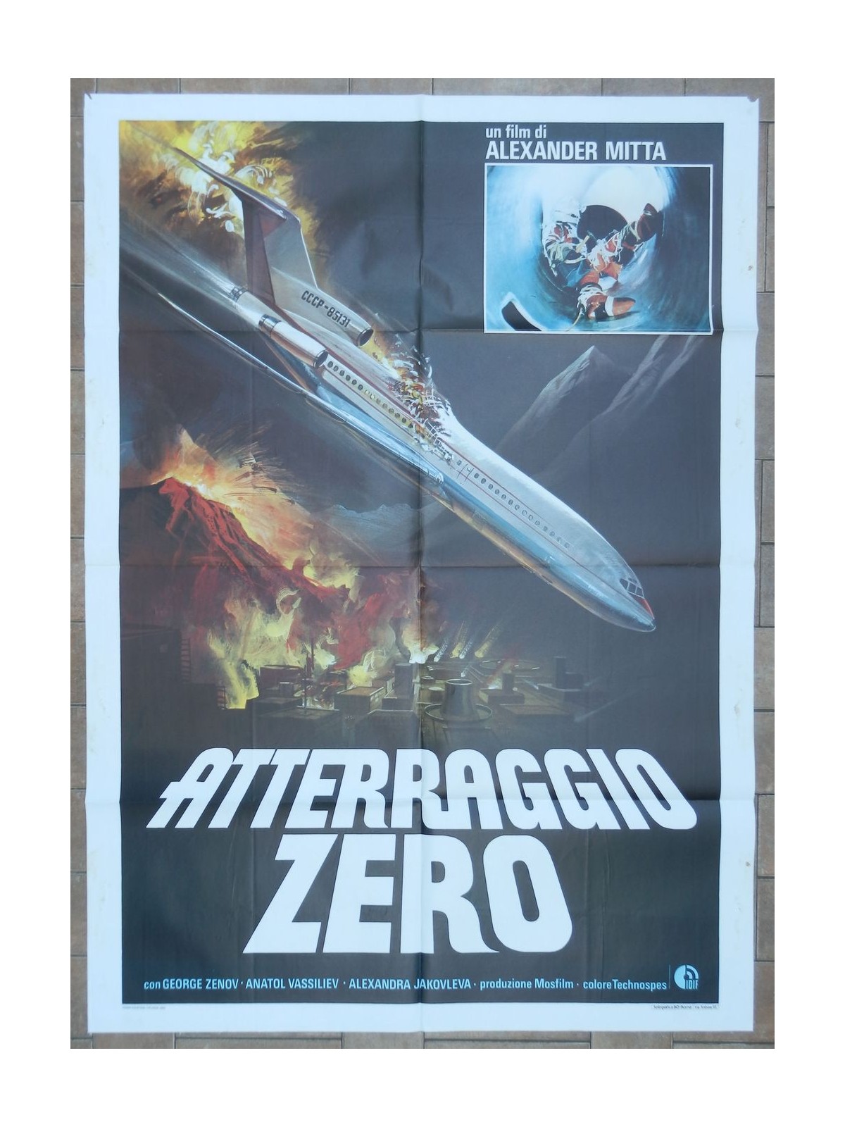 ATTERRAGGIO ZERO Manifesto cinematografico originale 2F