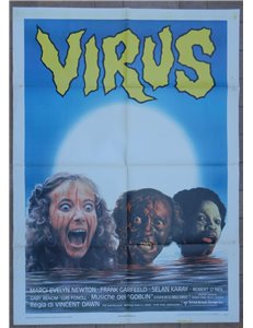 VIRUS Manifesto cinematografico originale 2F