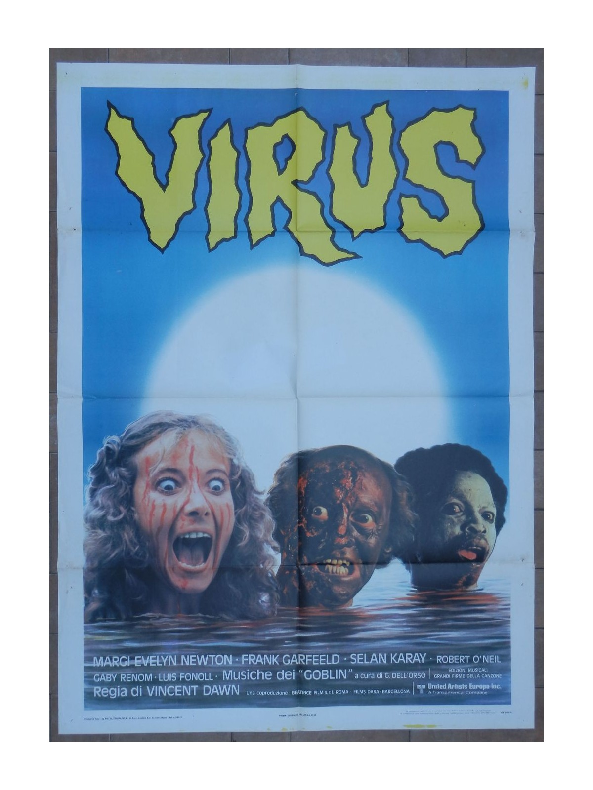 VIRUS Original Movie Poster 2F
