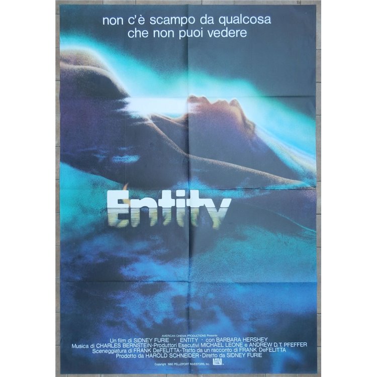 ENTITY Manifesto cinematografico originale 2F