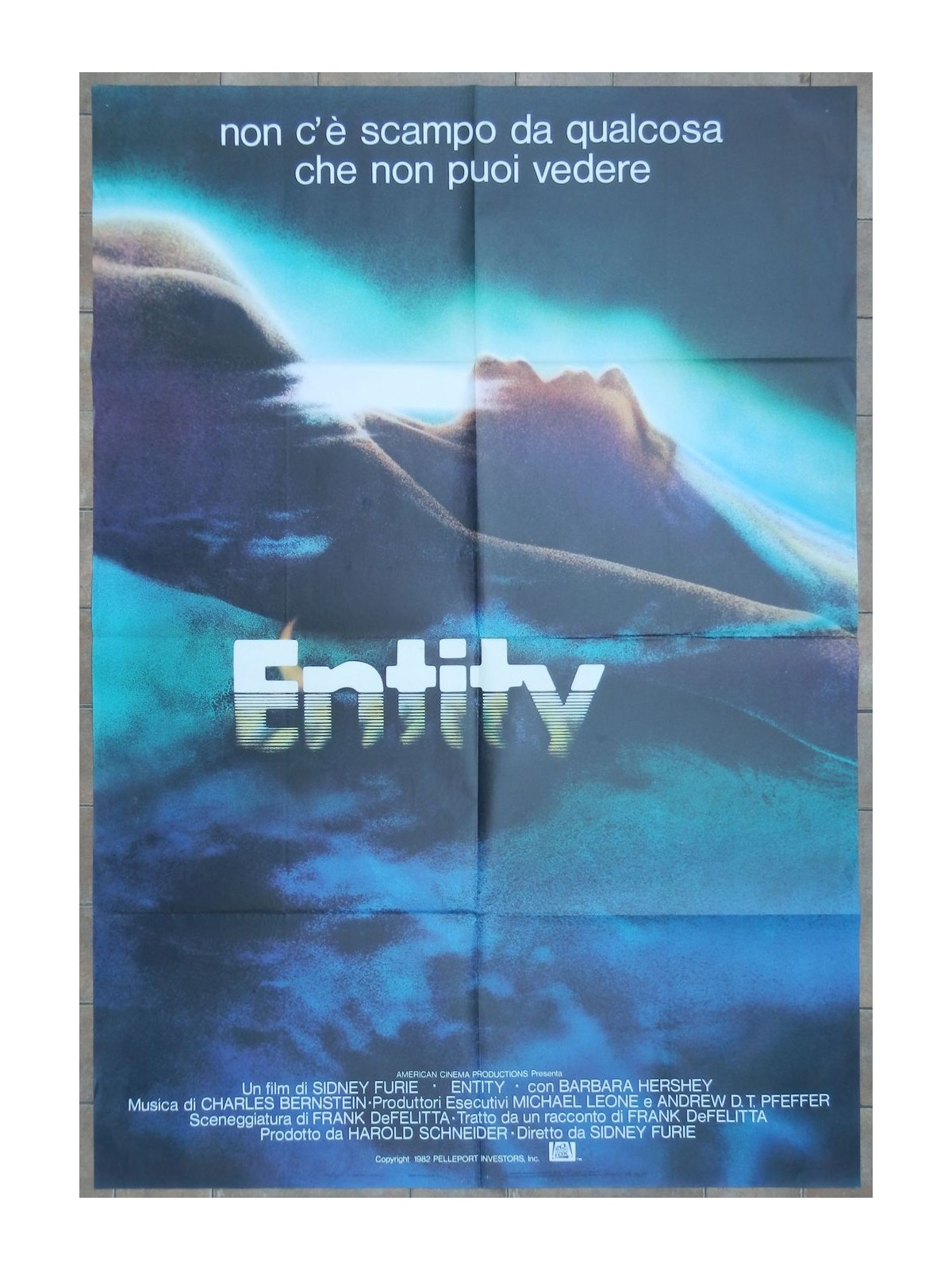 ENTITY Manifesto cinematografico originale 2F