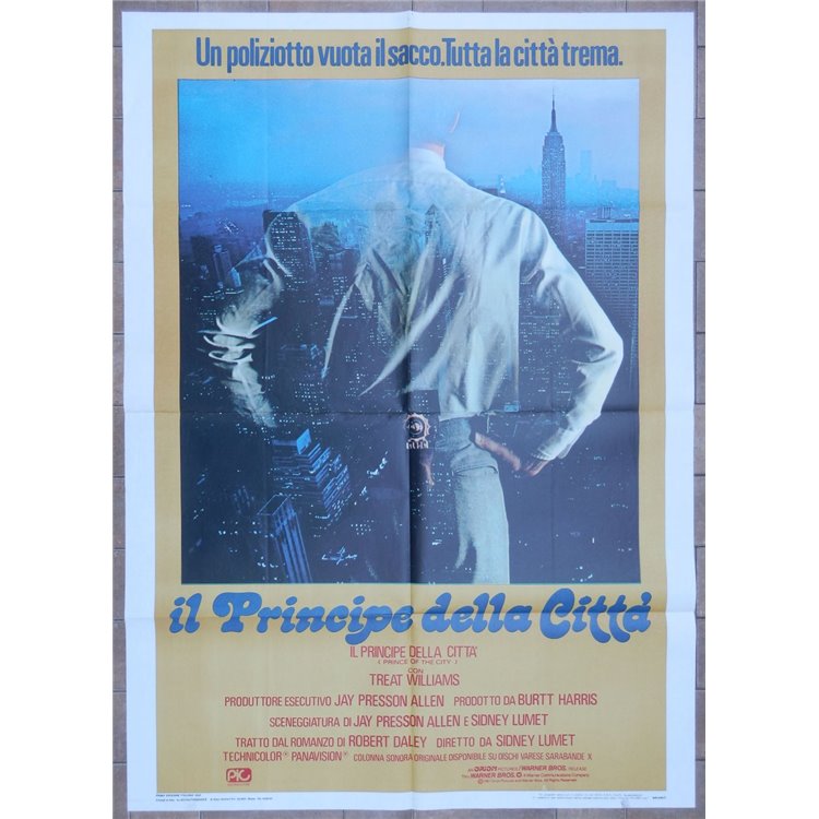 IL PRINCIPE DELLA CITTA' Manifesto cinematografico originale 2F