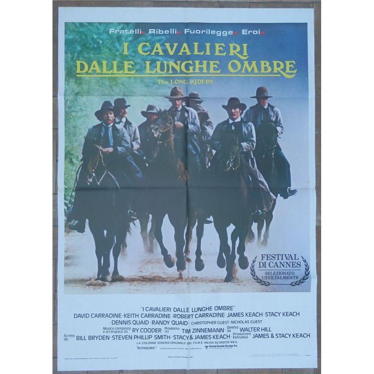 KNIGHTS OF THE LONG SHADOWS Original Movie Poster 2F