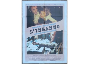 L'INGANNO Manifesto cinematografico originale 2F