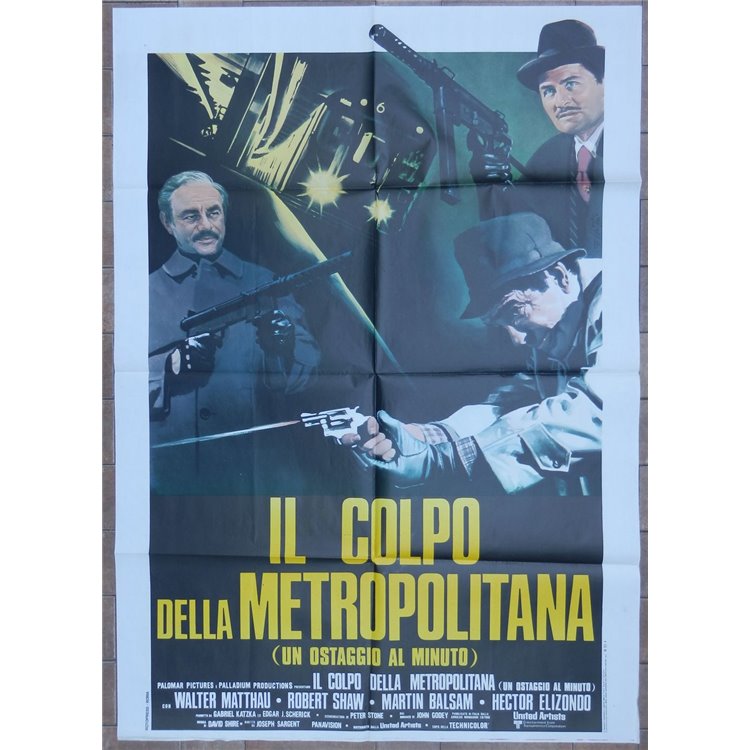 THE SUBWAY HEIST Original Movie Poster 2F