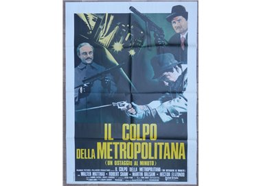 THE SUBWAY HEIST Original Movie Poster 2F