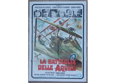 LA BATTAGLIA DELLE AQUILE Manifesto cinematografico originale 2F