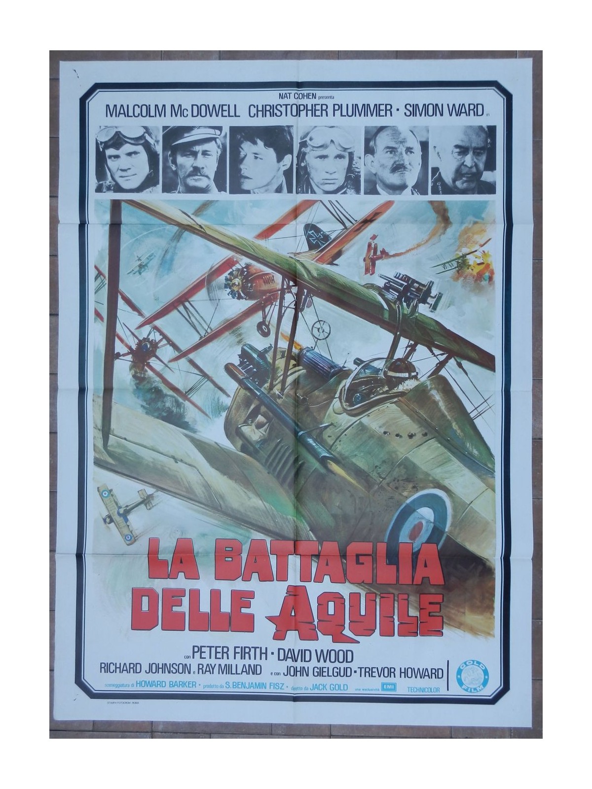 THE BATTLE OF THE EAGLES Original Movie Poster 2F