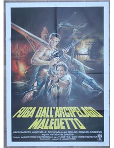 ESCAPE FROM THE CURSED ARCHIPELAGO Original Movie Poster 2F