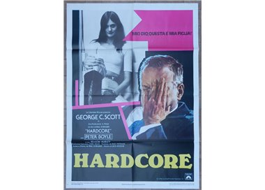 HARDCORE Manifesto cinematografico originale 2F