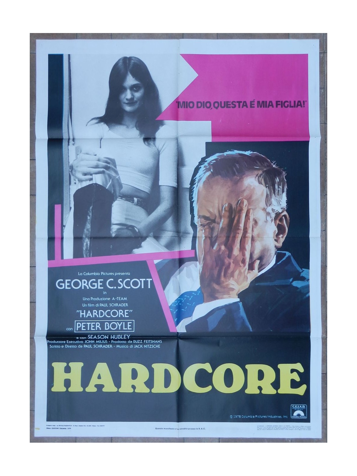 HARDCORE Original Movie Poster 2F