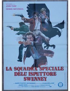 LA SQUADRA SPECIALE DELL'ISPETTORE SWENNEY Manifesto cinematografico originale 2F