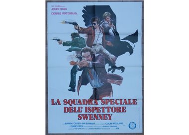 LA SQUADRA SPECIALE DELL'ISPETTORE SWENNEY Manifesto cinematografico originale 2F