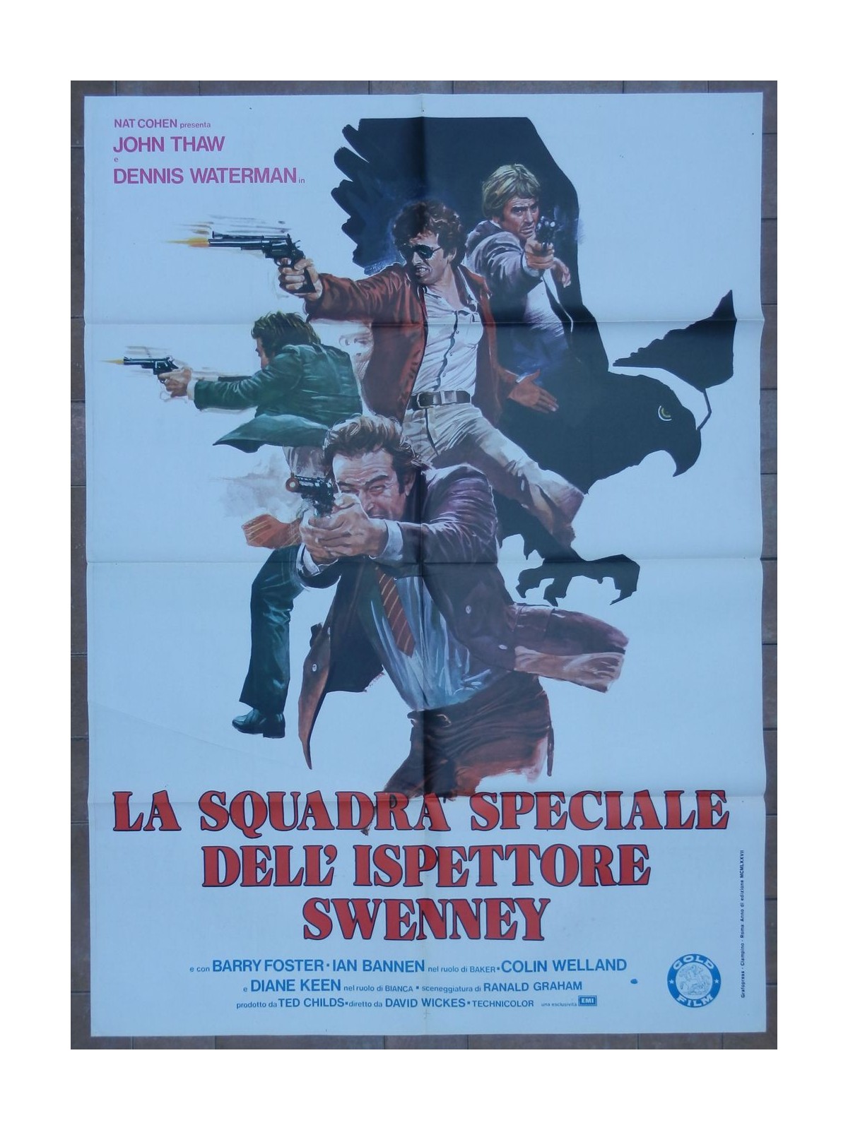 INSPECTOR SWENNEY'S SQUAD Original Movie Poster 2F