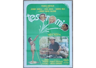 TESORO MIO Manifesto cinematografico originale 2F