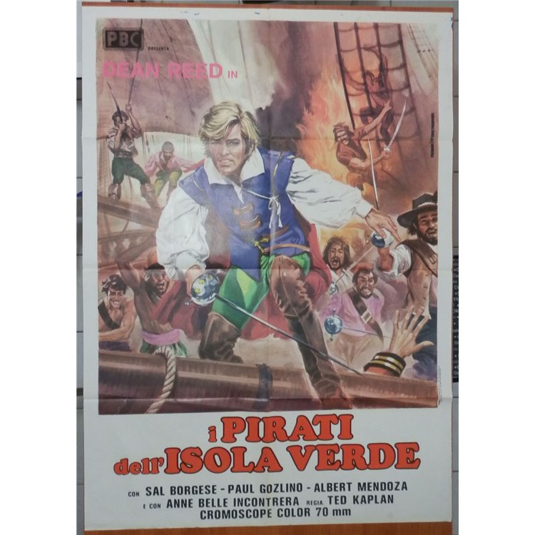 PIRATES OF THE GREEN ISLAND Original Movie Poster 2F