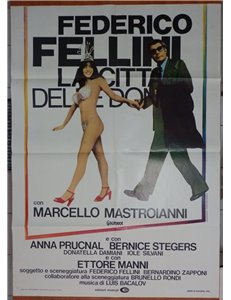 CITY OF WOMEN Original Film Poster 2F