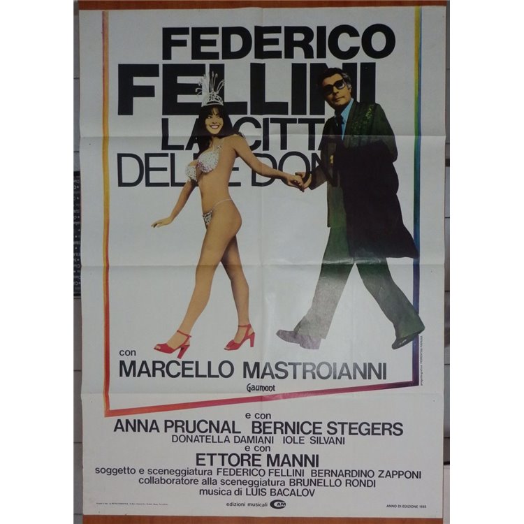 CITY OF WOMEN Original Film Poster 2F