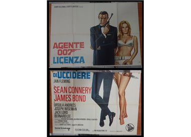 LICENSE TO KILL Original Movie Poster 4F