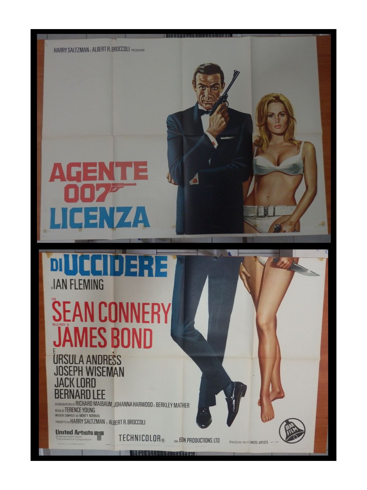 LICENSE TO KILL Original Movie Poster 4F