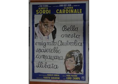 BEAUTIFUL HONEST EMIGRANT.. Original movie poster 2F